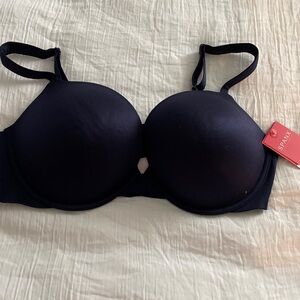 SPANX Black Everyday Bra with Molded Cups and Adjustable Straps